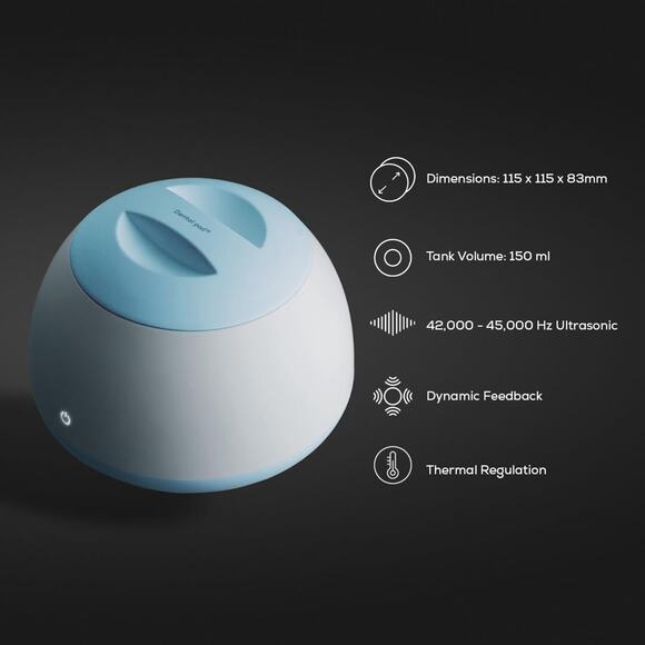 Zima Dental Pod | Sky Blue | Ultrasonic Retainer Cleaner Machine - Picture 11 of 11